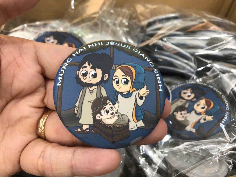 Huy hiệu nhân vật Kinh Thánh Giáng sinh