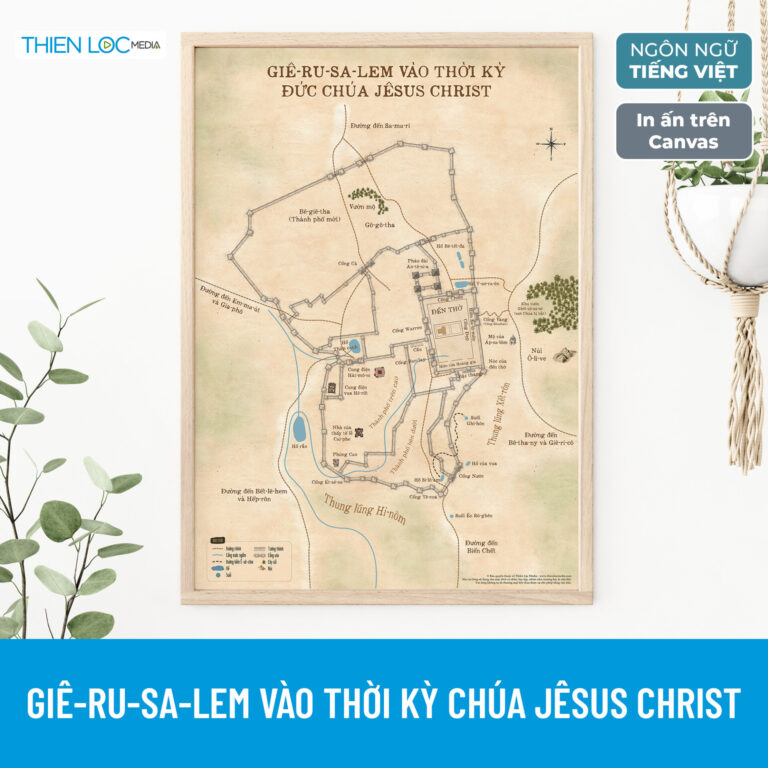 Giê-ru-sa-lem vào thời kỳ Đức Chúa Jêsus Christ (In Canvas)